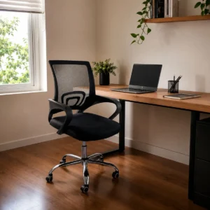 Cadeira De Escritorio Begonia Tela Mesh Ergonomica Giratoria